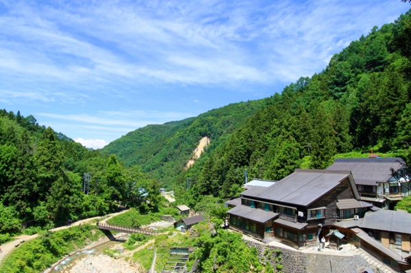 Enjoying views of the valley.