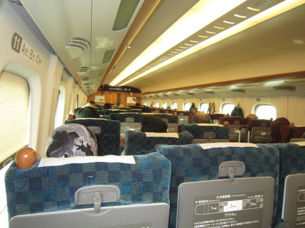 Shinkansen travel: better than flying!