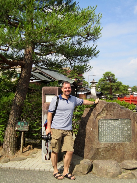 Walking the streets of Takayama.